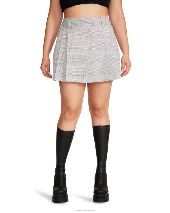 Steve Madden agotador mujer falda pantalón sia 4DZJ648 gris