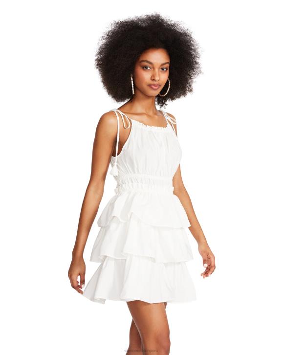 Steve Madden agotador mujer mini vestido mireya 4DZJ707 blanco