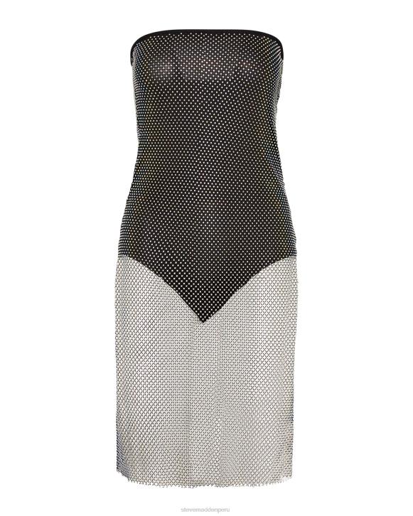 Steve Madden agotador mujer vestido charlize 4DZJ727 negro