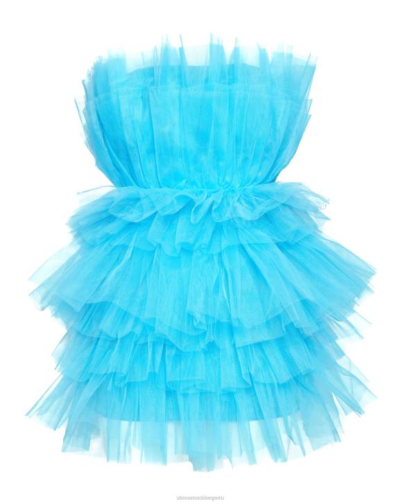 Steve Madden agotador mujer vestido de catleen 4DZJ697 azul