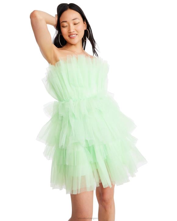Steve Madden agotador mujer vestido de catleen 4DZJ717 verde claro
