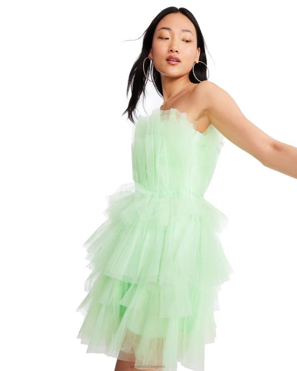 Steve Madden agotador mujer vestido de catleen 4DZJ717 verde claro