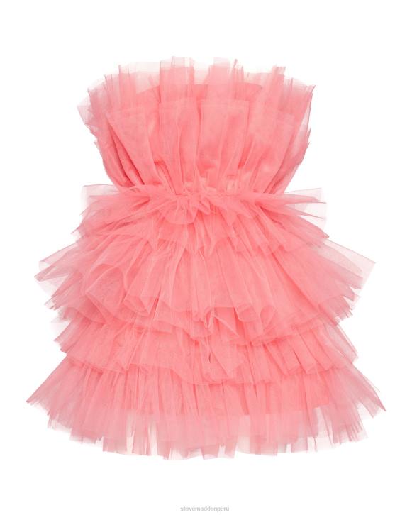 Steve Madden agotador mujer vestido de catleen 4DZJ719 rosa