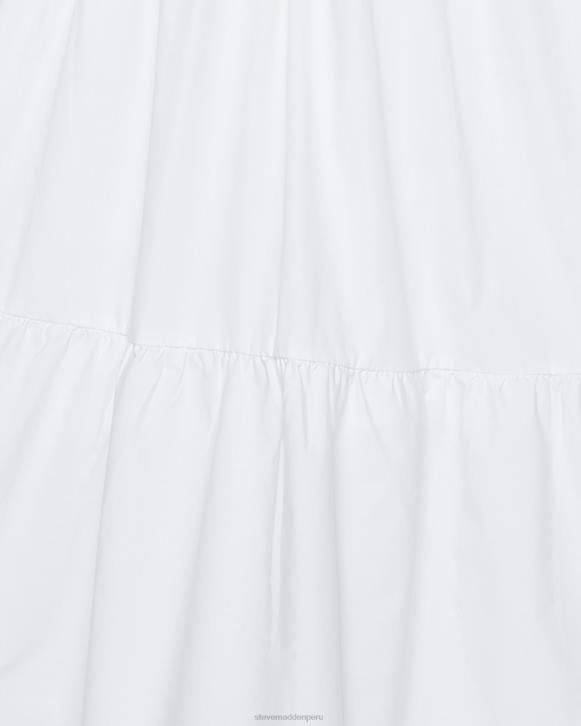 Steve Madden agotador mujer vestido largo leena 4DZJ695 blanco