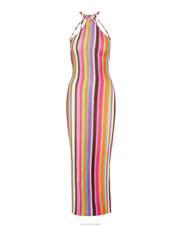 Steve Madden agotador mujer vestido makenna 4DZJ712 rosa multicolor