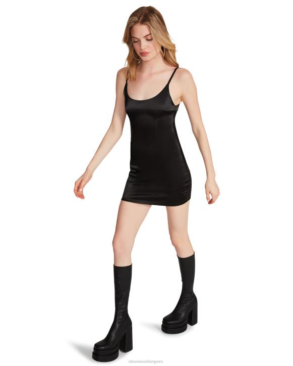 Steve Madden agotador mujer vestido tobi 4DZJ715 negro