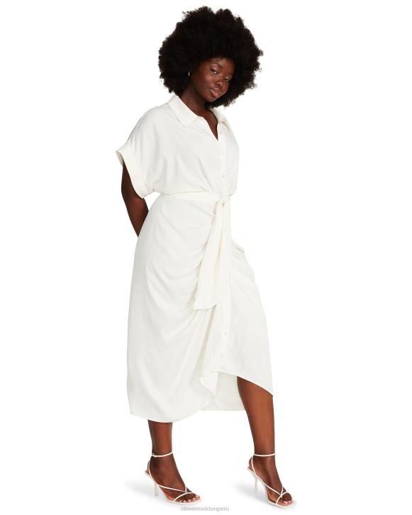 Steve Madden agotador mujer vestido tori 4DZJ723 Marfil