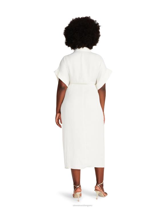 Steve Madden agotador mujer vestido tori 4DZJ723 Marfil