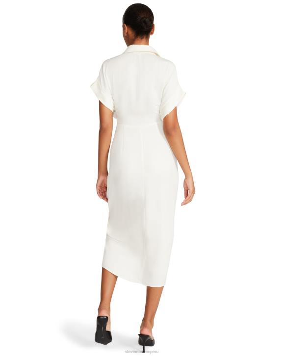 Steve Madden agotador mujer vestido tori 4DZJ723 Marfil