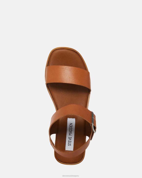 Steve Madden calzado mujer Keenan 4DZJ15 cuero marrón