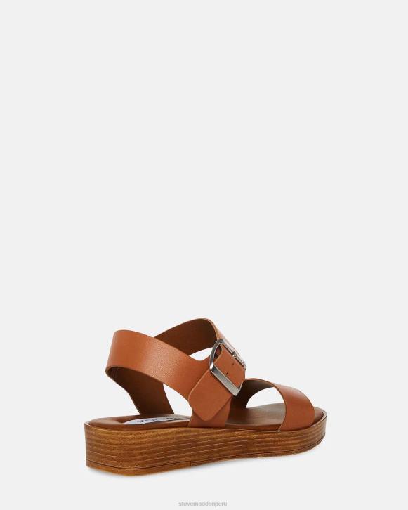 Steve Madden calzado mujer Keenan 4DZJ15 cuero marrón