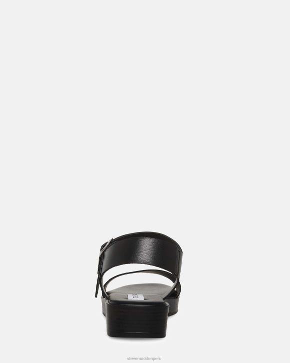Steve Madden calzado mujer Keenan 4DZJ22 cuero negro