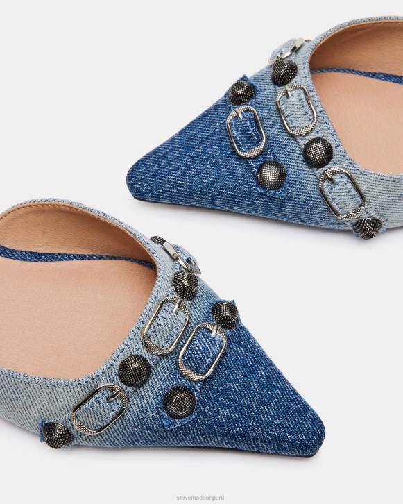 Steve Madden calzado mujer dalia 4DZJ521 tela de mezclilla