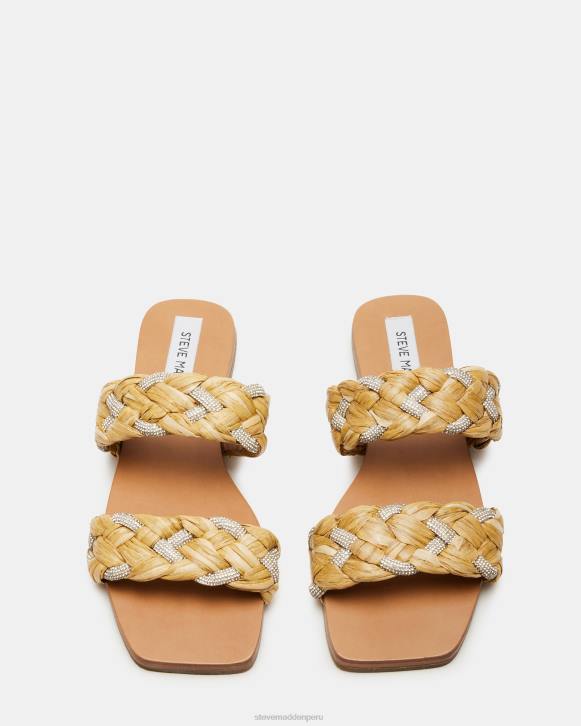 Steve Madden calzado mujer diamante 4DZJ73 rafia