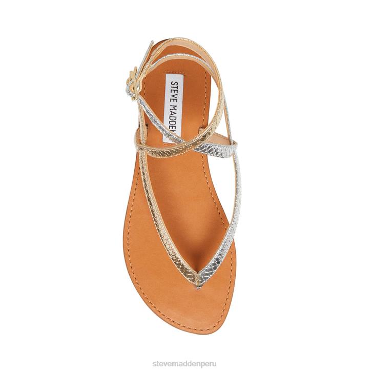 Steve Madden calzado mujer frannie 4DZJ59 serpiente de oro