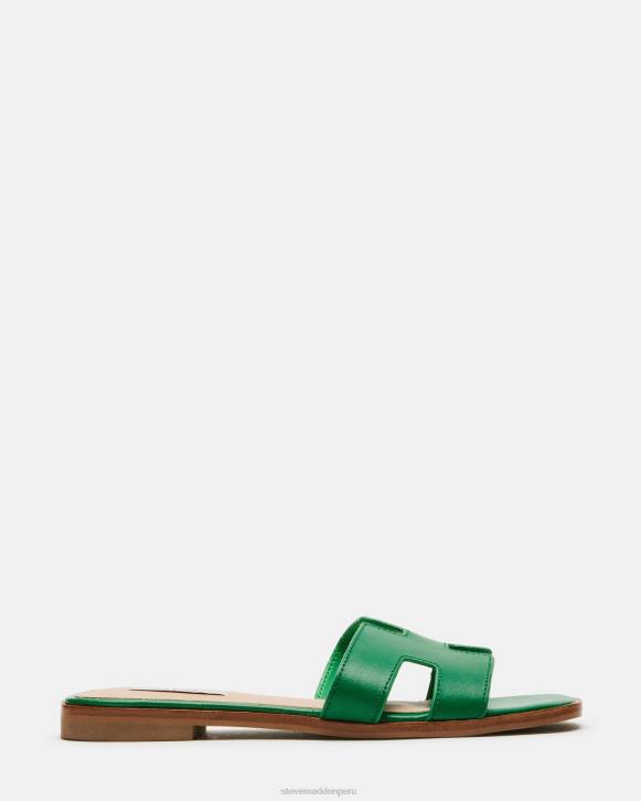 Steve Madden calzado mujer hadin 4DZJ37 cuero verde