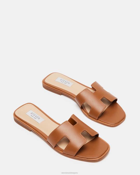 Steve Madden calzado mujer hadin 4DZJ4 cuero coñac