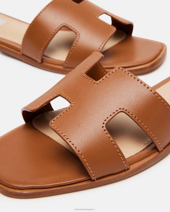 Steve Madden calzado mujer hadin 4DZJ4 cuero coñac