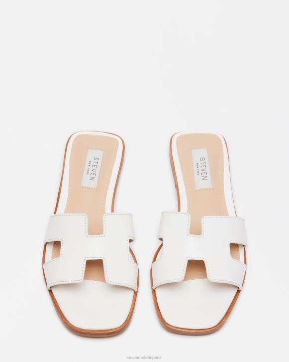 Steve Madden calzado mujer hadin 4DZJ6 cuero blanco