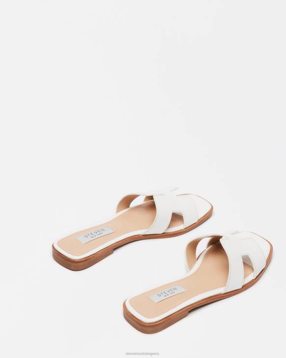 Steve Madden calzado mujer hadin 4DZJ6 cuero blanco
