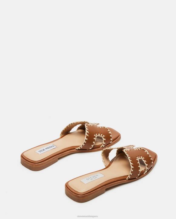 Steve Madden calzado mujer hadyn tejido 4DZJ50 cuero coñac