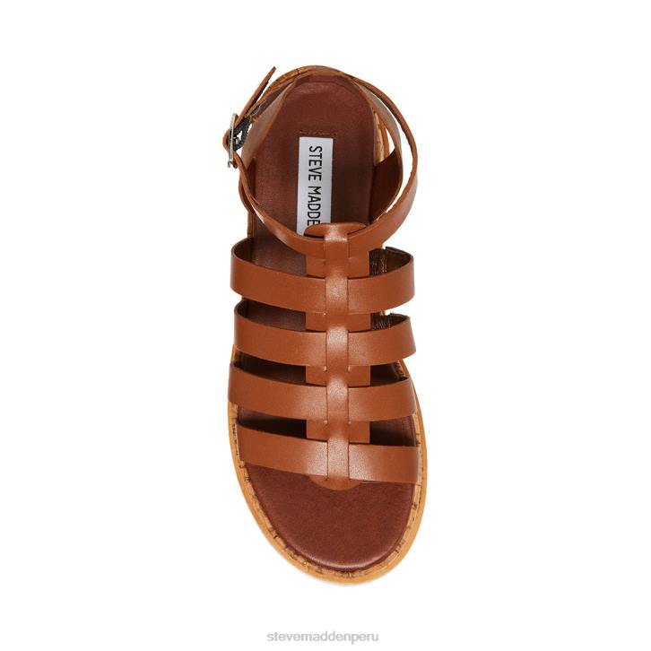 Steve Madden calzado mujer kaydee 4DZJ142 cuero coñac