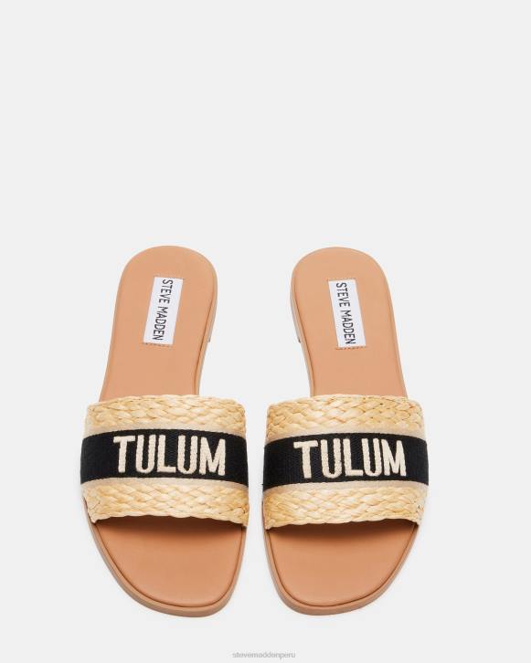 Steve Madden calzado mujer knox 4DZJ82 rafia