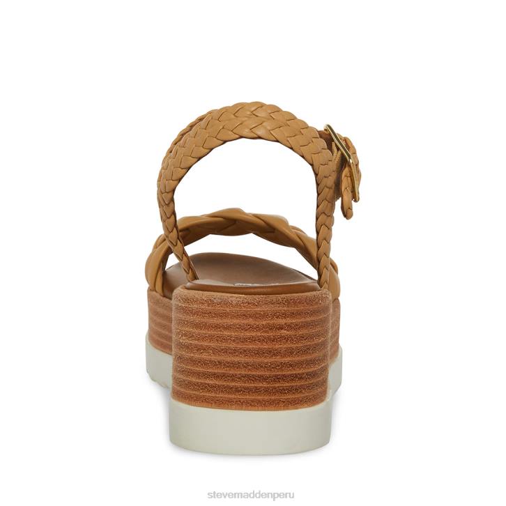 Steve Madden calzado mujer larsen 4DZJ41 cuero marrón