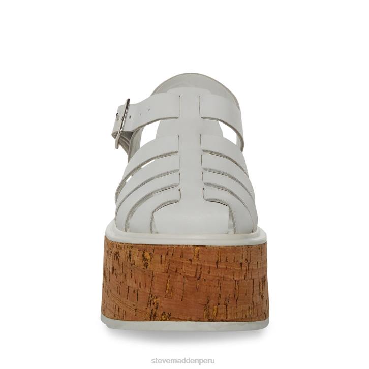 Steve Madden calzado mujer lazlo 4DZJ154 cuero blanco