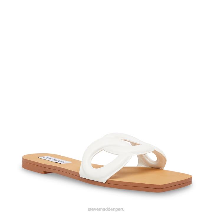 Steve Madden calzado mujer marcie 4DZJ195 cuero blanco