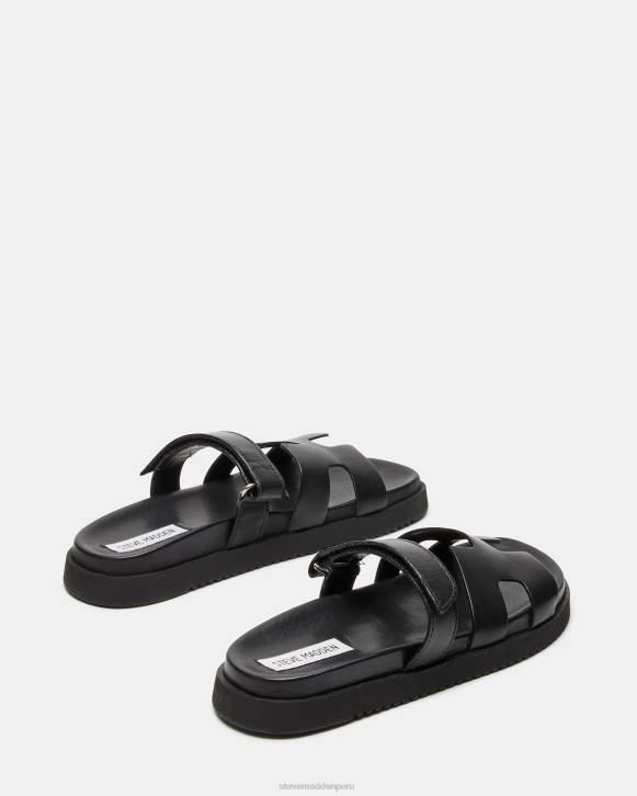 Steve Madden calzado mujer mayven 4DZJ1 cuero negro