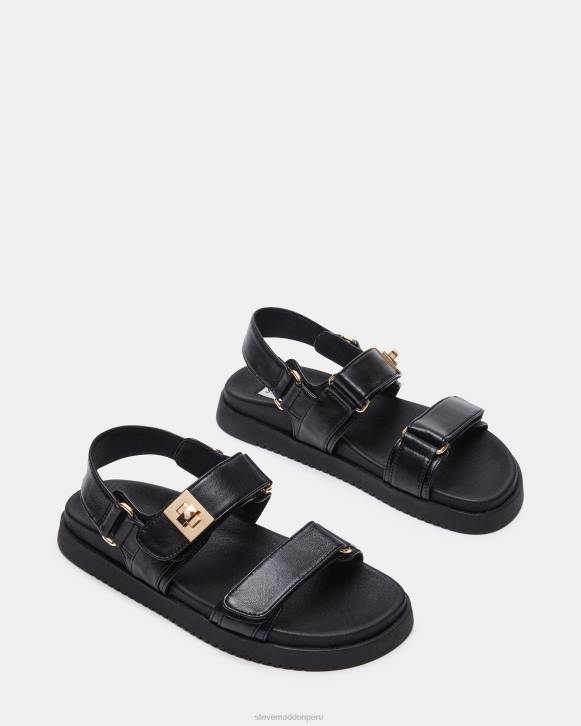 Steve Madden calzado mujer mona 4DZJ3 cuero negro
