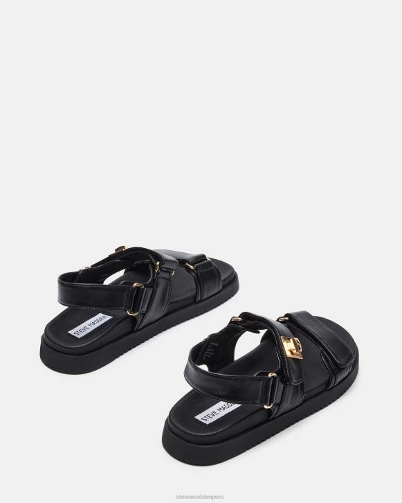 Steve Madden calzado mujer mona 4DZJ3 cuero negro