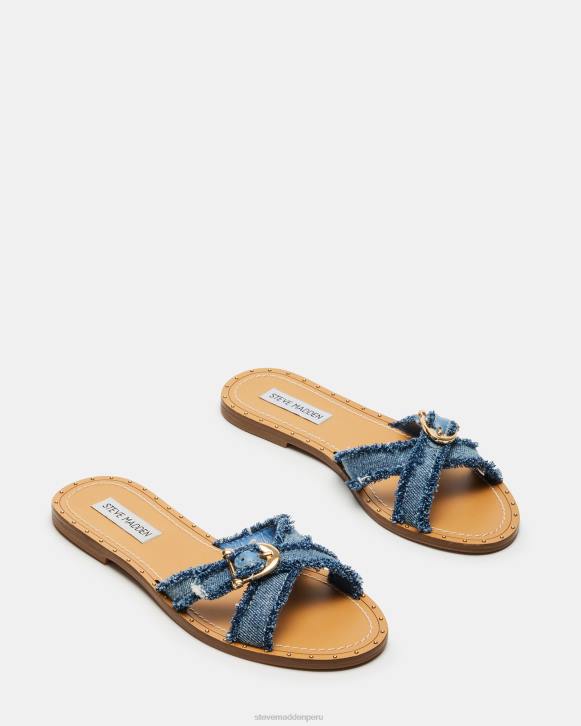Steve Madden calzado mujer rizo 4DZJ94 tela de mezclilla