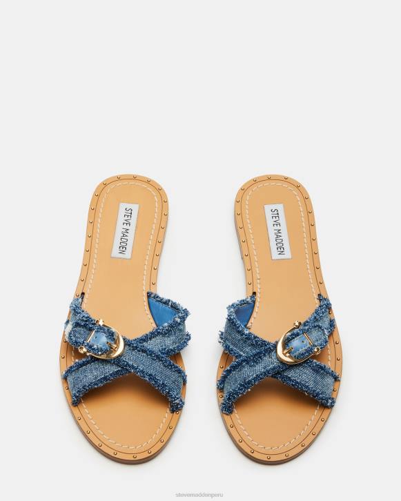 Steve Madden calzado mujer rizo 4DZJ94 tela de mezclilla