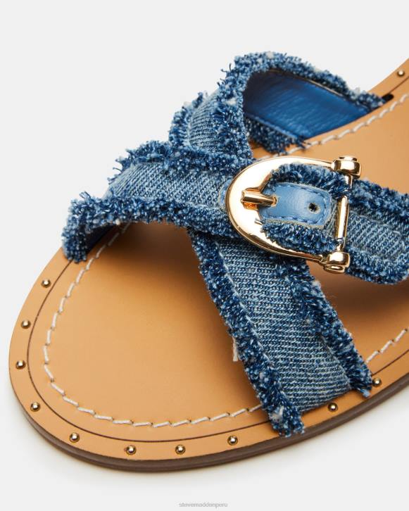Steve Madden calzado mujer rizo 4DZJ94 tela de mezclilla