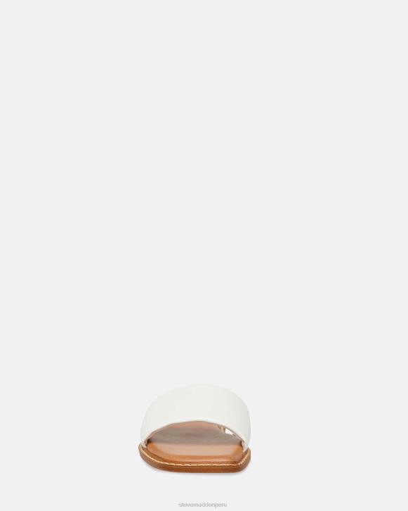Steve Madden calzado mujer sandra 4DZJ18 cuero blanco