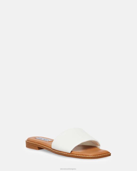 Steve Madden calzado mujer sandra 4DZJ18 cuero blanco