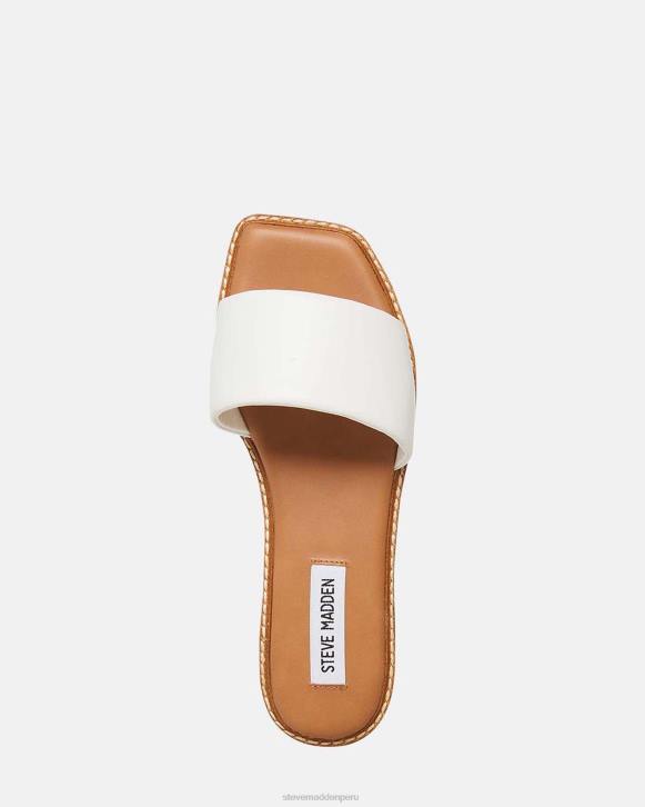Steve Madden calzado mujer sandra 4DZJ18 cuero blanco