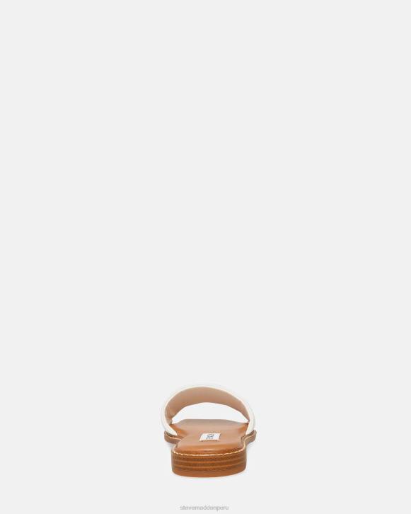 Steve Madden calzado mujer sandra 4DZJ18 cuero blanco