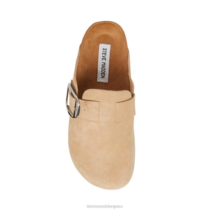 Steve Madden calzado mujer social 4DZJ208 gamuza color canela