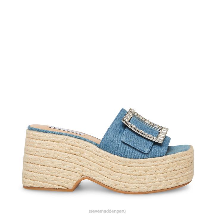 Steve Madden calzado mujer solana 4DZJ173 tela de mezclilla