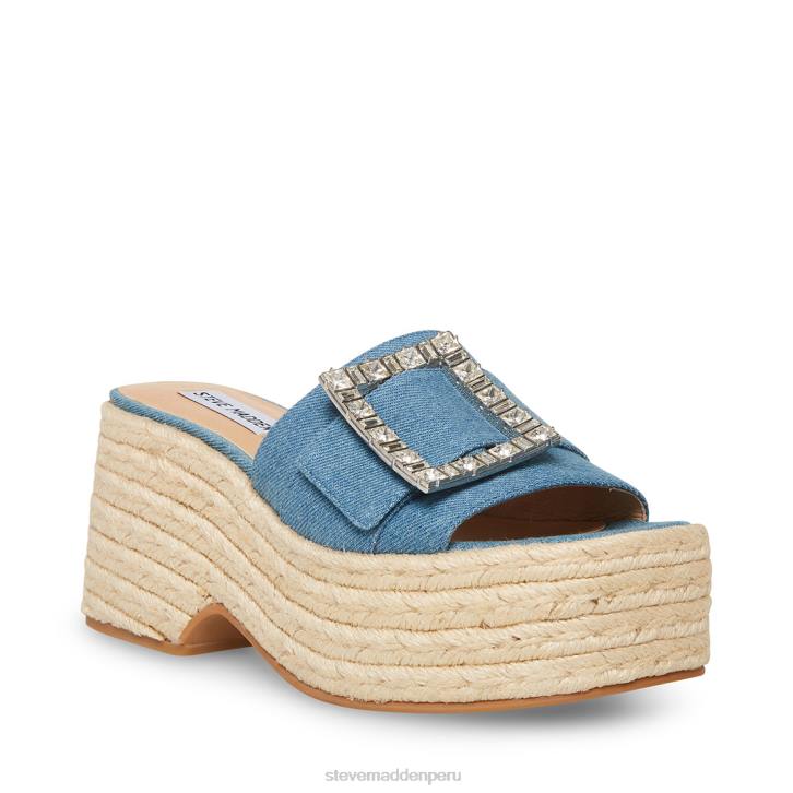 Steve Madden calzado mujer solana 4DZJ173 tela de mezclilla