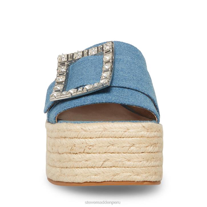 Steve Madden calzado mujer solana 4DZJ173 tela de mezclilla