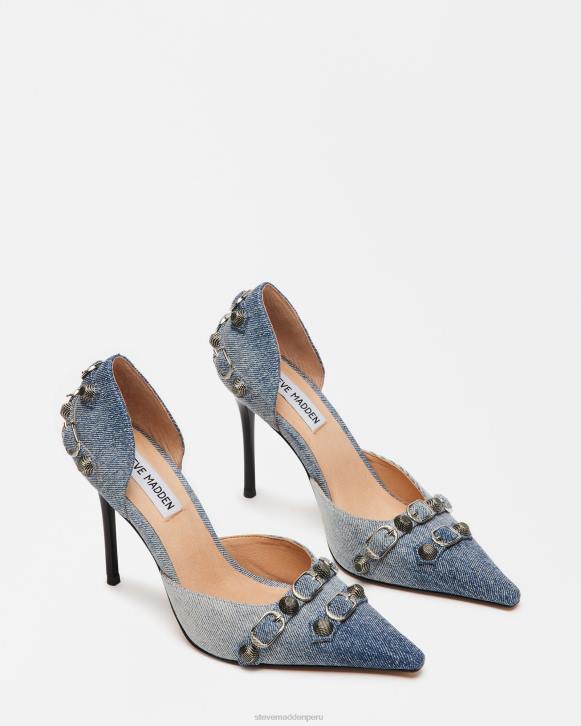 Steve Madden calzado mujer dalí 4DZJ522 mezclilla multicolor