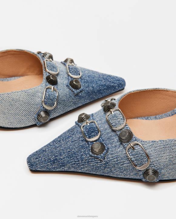 Steve Madden calzado mujer dalí 4DZJ522 mezclilla multicolor