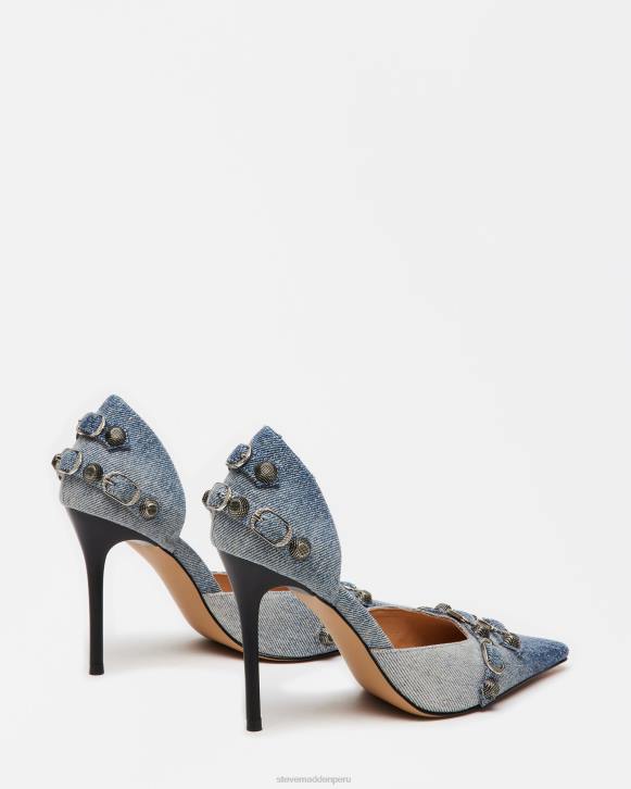 Steve Madden calzado mujer dalí 4DZJ522 mezclilla multicolor