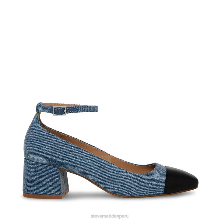 Steve Madden calzado mujer eli 4DZJ519 mezclilla multicolor