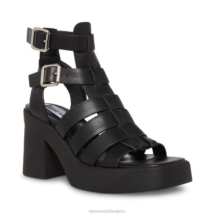 Steve Madden calzado mujer kiona 4DZJ49 cuero negro