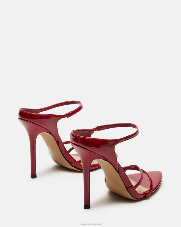 Steve Madden calzado mujer persona maravillosa 4DZJ507 charol rojo